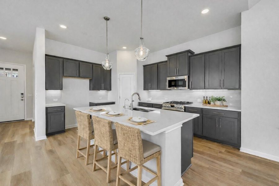 *Virtually Staged Kitchen*