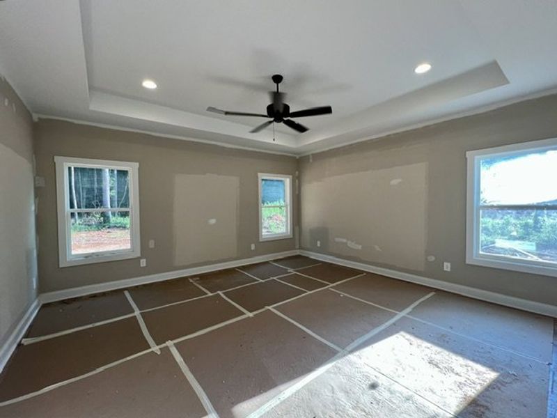 In-progress construction of a new home in Hammett Woods, Hogansville, GA (Image 9).