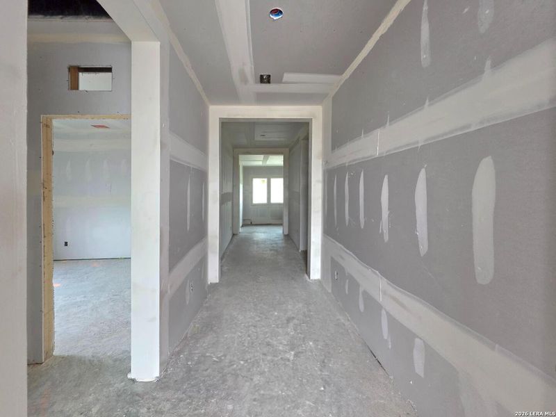 In-progress construction of a new home in Cordova Trails, Seguin, TX (Image 13).