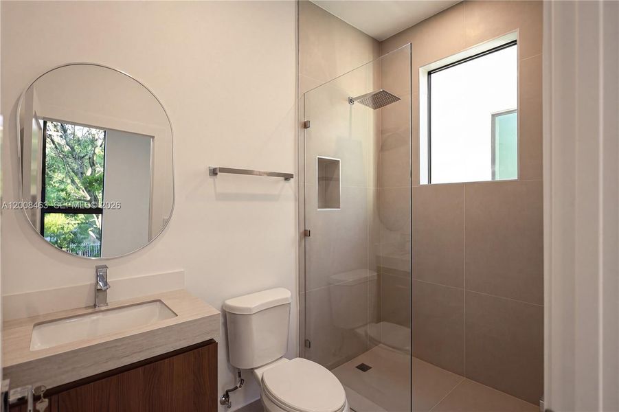 Furnished interior view inside a new home in , Miami (Image 8).