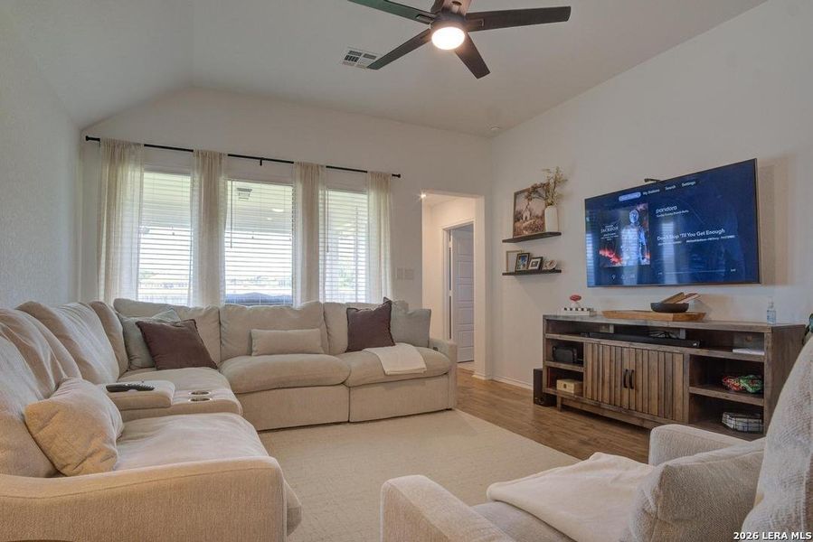 Furnished interior view inside a new home in Megan's Landing, Castroville (Image 6).