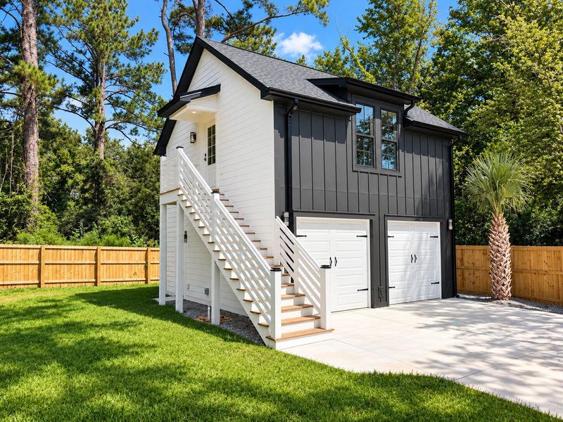 Front exterior of a new home in , Hanahan, SC, highlighting curb appeal (Image 1). Front exterior of a new home in , Hanahan, SC, highlighting curb appeal (Image 1).