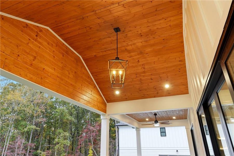 Exterior details and patio area of a home in , Cumming (Image 39).