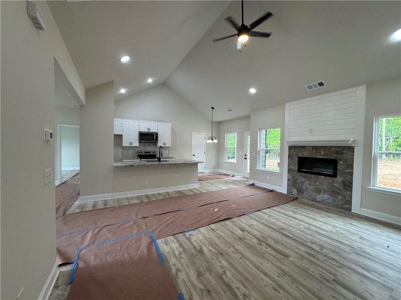 In-progress construction of a new home in , Toccoa, GA (Image 17).