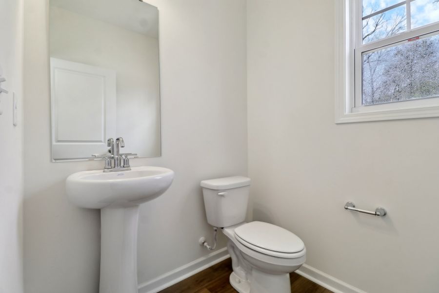 Representative furnished interior of a home built from the Porter II by Great Southern Homes in Cottages at Roofs Pond, West Columbia (Image 63).