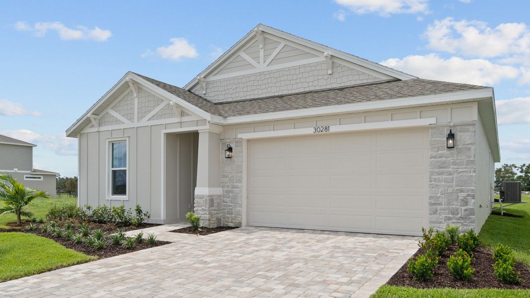 Longleaf Craftsman Elevation by DRB Homes