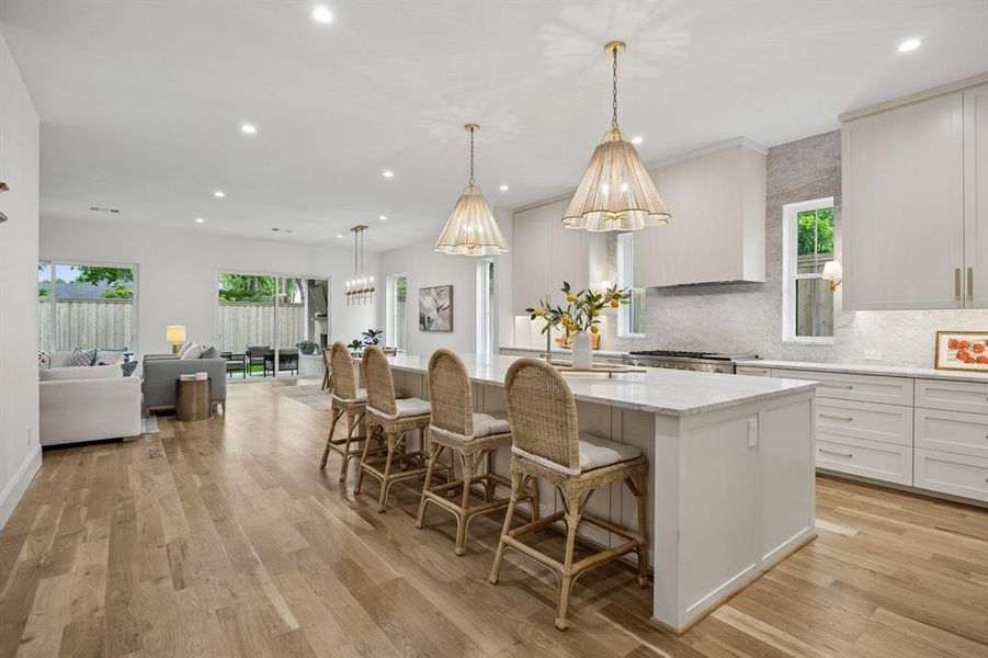 Furnished interior view inside a new home in , Dallas (Image 26).