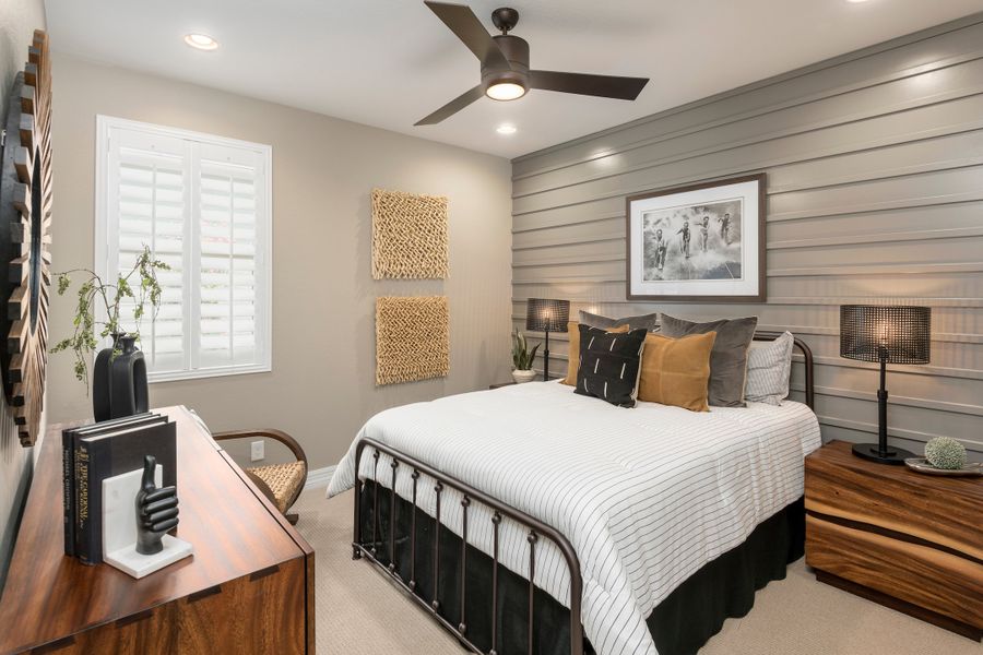 Representative furnished interior of a home built from the Savannah by Beazer Homes in Marbella at Windrose, Waddell (Image 19).