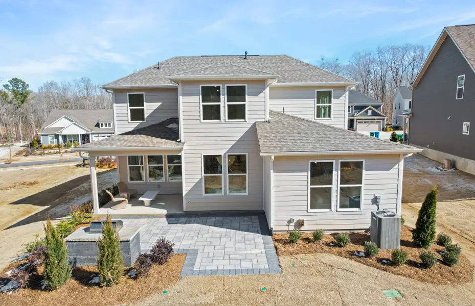 Representative exterior details of a home built from the Mystique by Pulte Homes in Forest Creek, Waxhaw (Image 4).