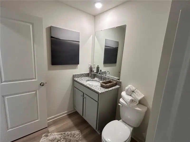 Furnished interior view inside a new home in Old Salem Crossing, Conyers (Image 29).