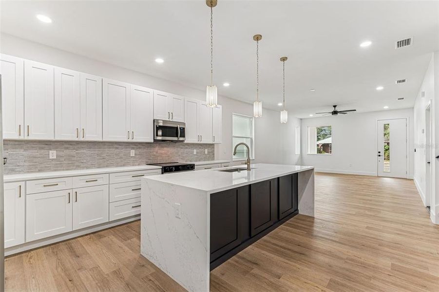 Furnished interior view inside a new home in , Tampa (Image 7).
