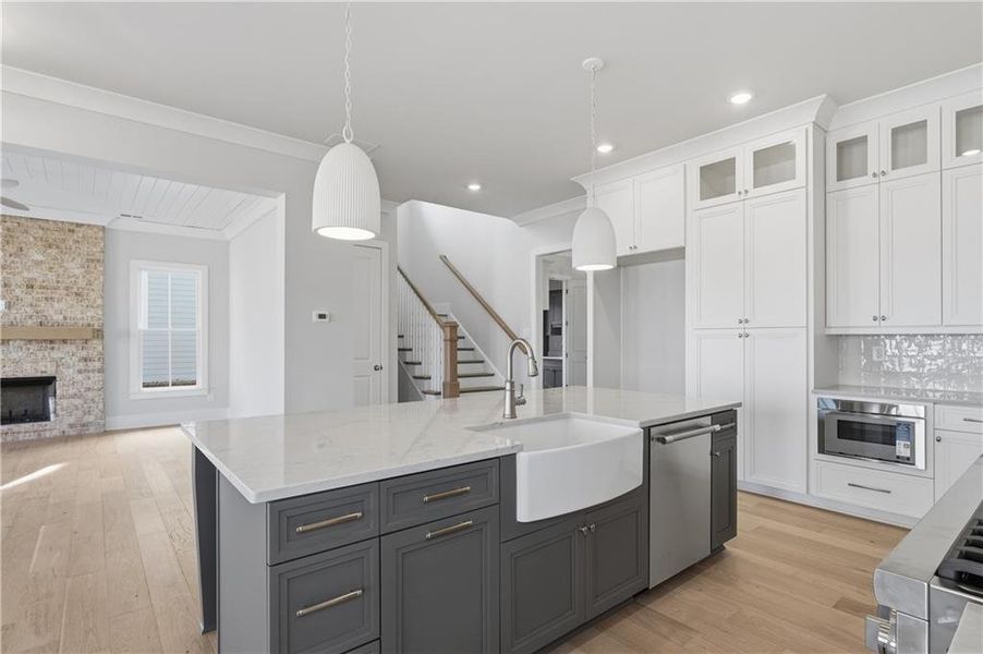 Furnished interior view inside a new home in , Milton (Image 7).