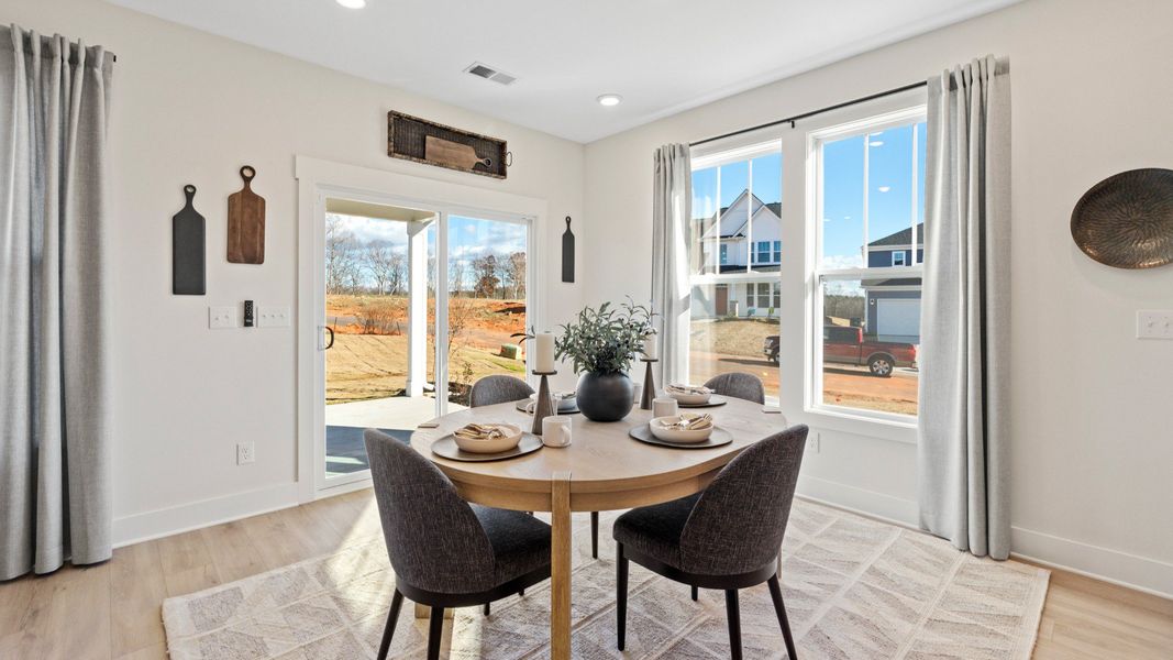 Furnished interior view inside a new home in Foxbank, Gray Court (Image 9).