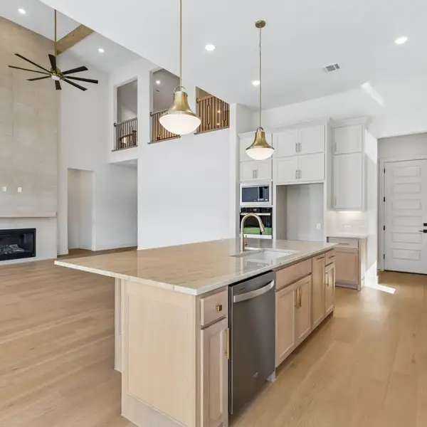 Furnished interior view inside a new home in StarView, Prosper (Image 30).