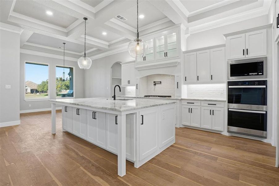 Furnished interior view inside a new home in , Weatherford (Image 6).