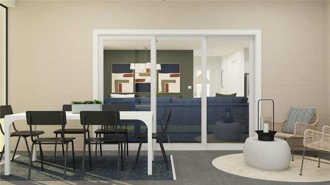 Furnished interior view inside a new home in Rye Ranch, Parrish (Image 7).