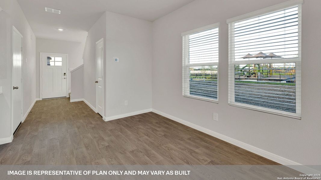 Spacious, unfurnished interior of a new home in Whisper South, San Marcos (Image 33).