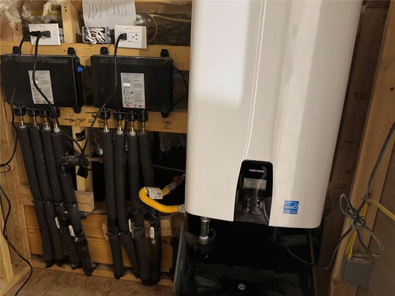 Tankless water heater installation