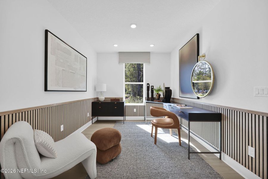 Furnished interior view inside a new home in Del Webb Saint Johns, St. Johns (Image 21).