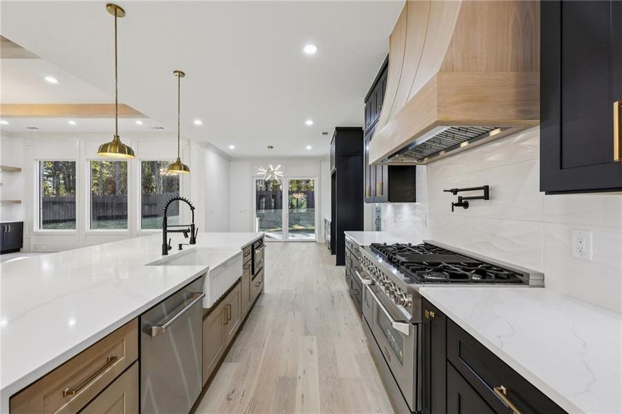 Furnished interior view inside a new home in , Dacula (Image 33).