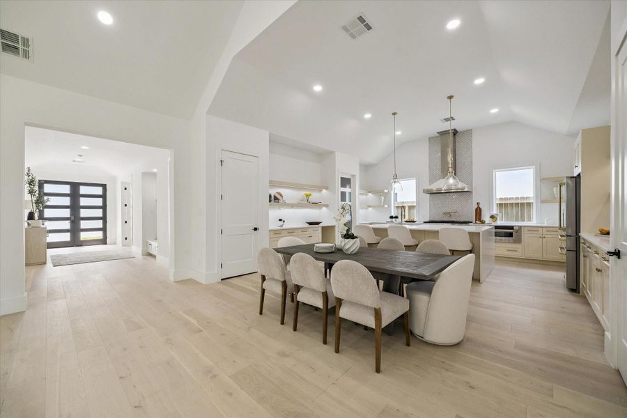 Furnished interior view inside a new home in , Houston (Image 23).