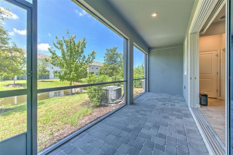 Exterior details and patio area of a home in Bloomingdale Townes, Brandon (Image 24).