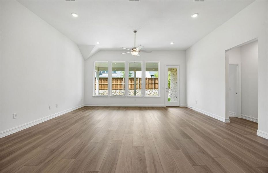 Gathering room with natural light