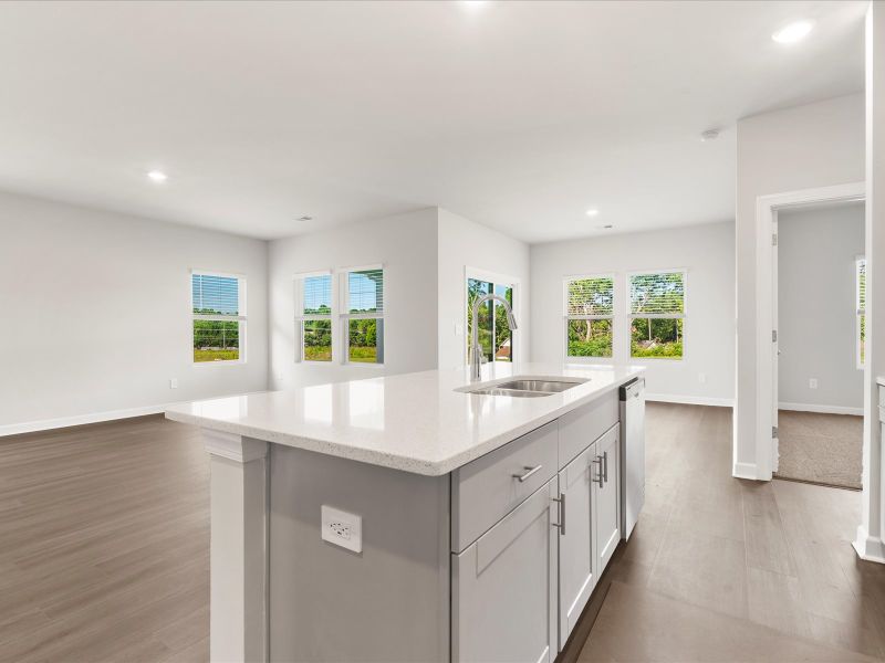 Furnished interior view inside a new home in Ashby Woods, Boiling Springs (Image 5).
