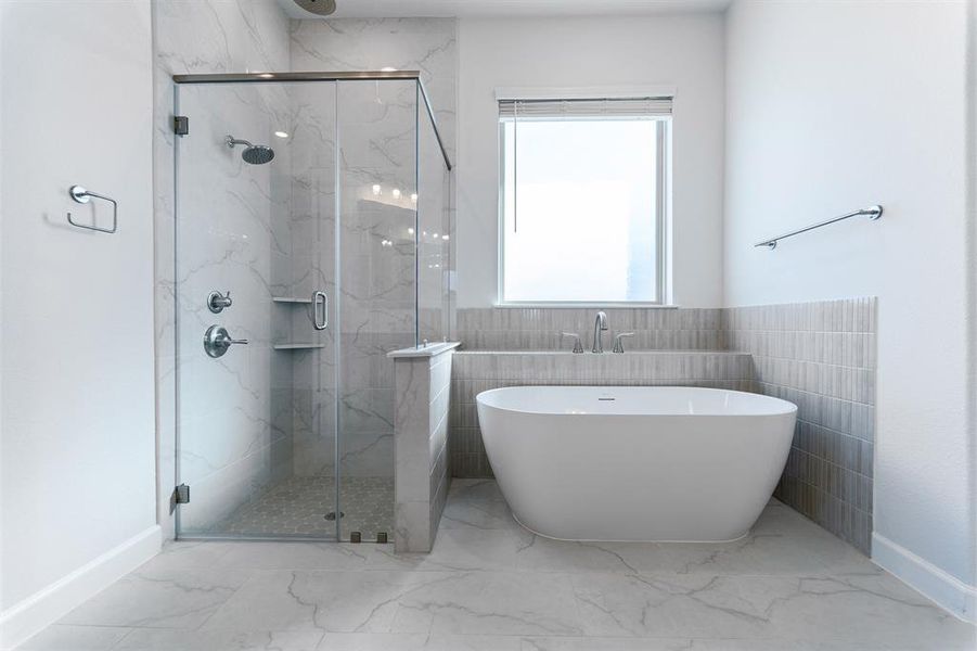 Furnished interior view inside a new home in Heath Golf & Yacht Club, Heath (Image 10).