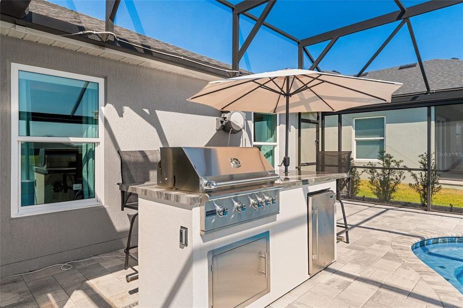 Exterior details and patio area of a home in , The Villages (Image 32).