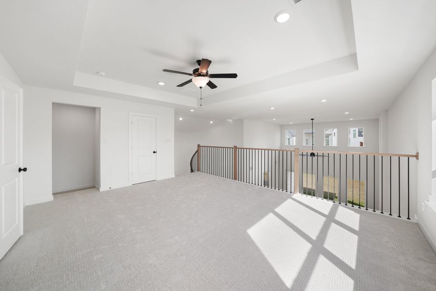 Spacious, unfurnished interior of a new home in Inspiration - Paradise Village, Lucas (Image 32).