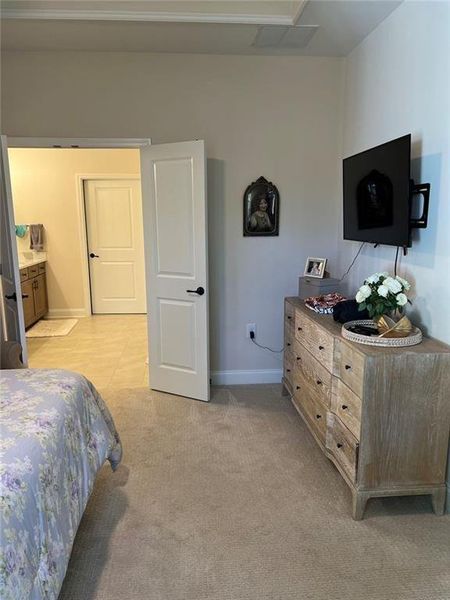 Furnished interior view inside a new home in , Cumming (Image 11).