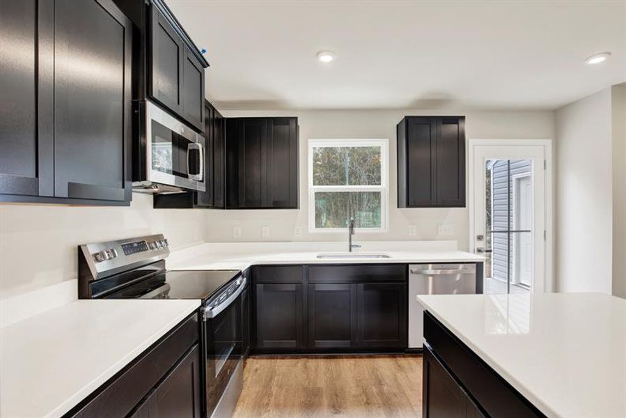 Furnished interior view inside a new home in Royal Oaks Cottages, Hardeeville (Image 9). Furnished interior view inside a new home in Royal Oaks Cottages, Hardeeville (Image 9).
