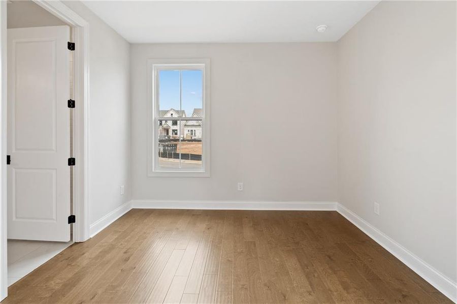 Spacious, unfurnished interior of a new home in Promenade at Sawnee Village, Cumming (Image 22).