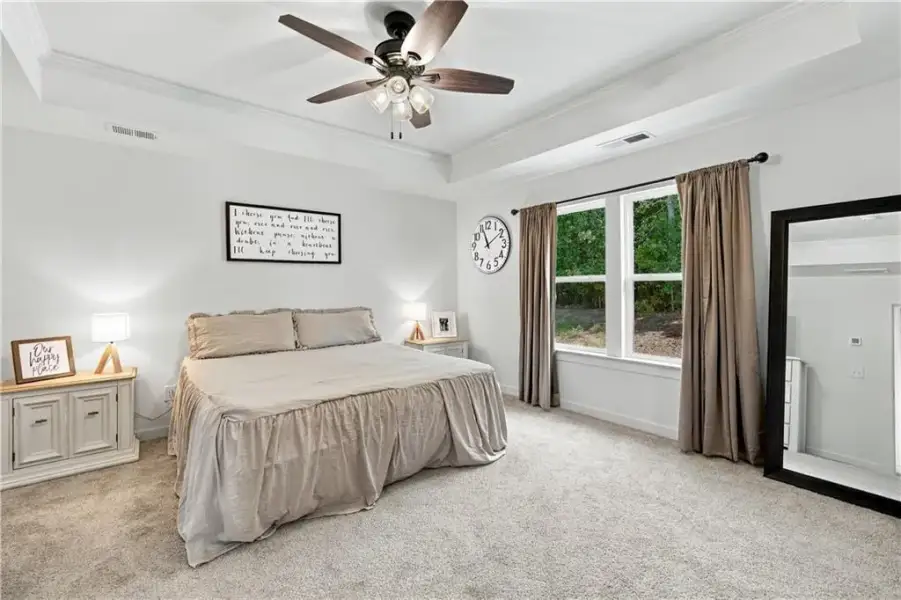 Furnished interior view inside a new home in Sutton’s Landing, Statham (Image 25).