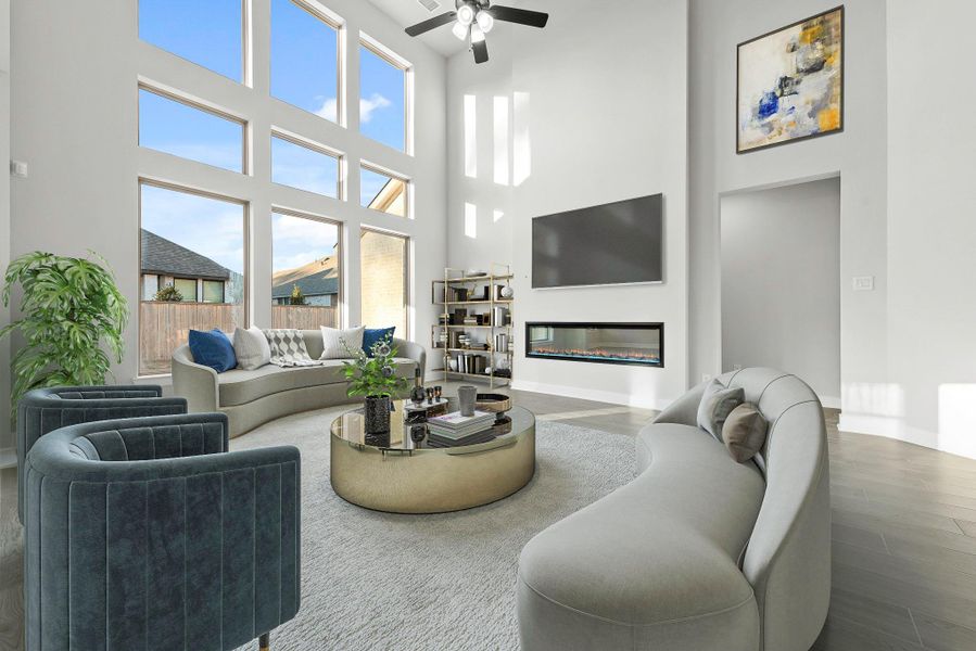 Virtually staged representative photo. Home under construction. Design selections and colors may vary.