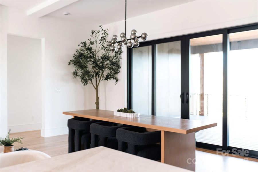 Furnished interior view inside a new home in , Charlotte (Image 40).