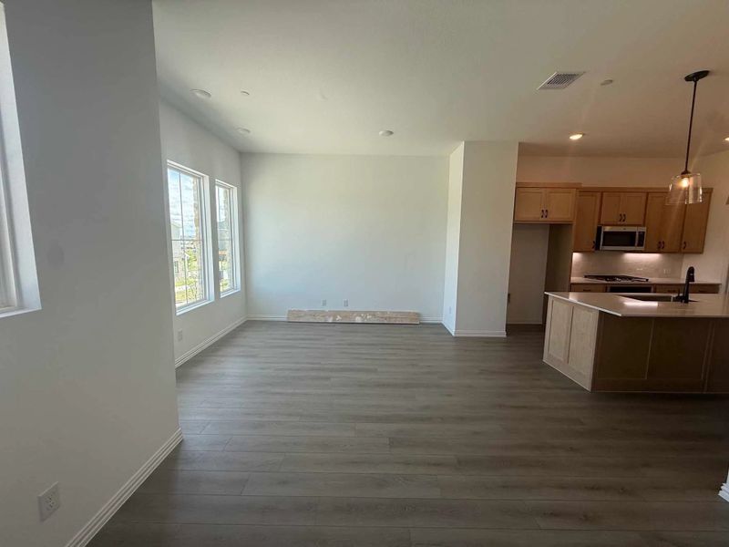 Family Room Construction Progress