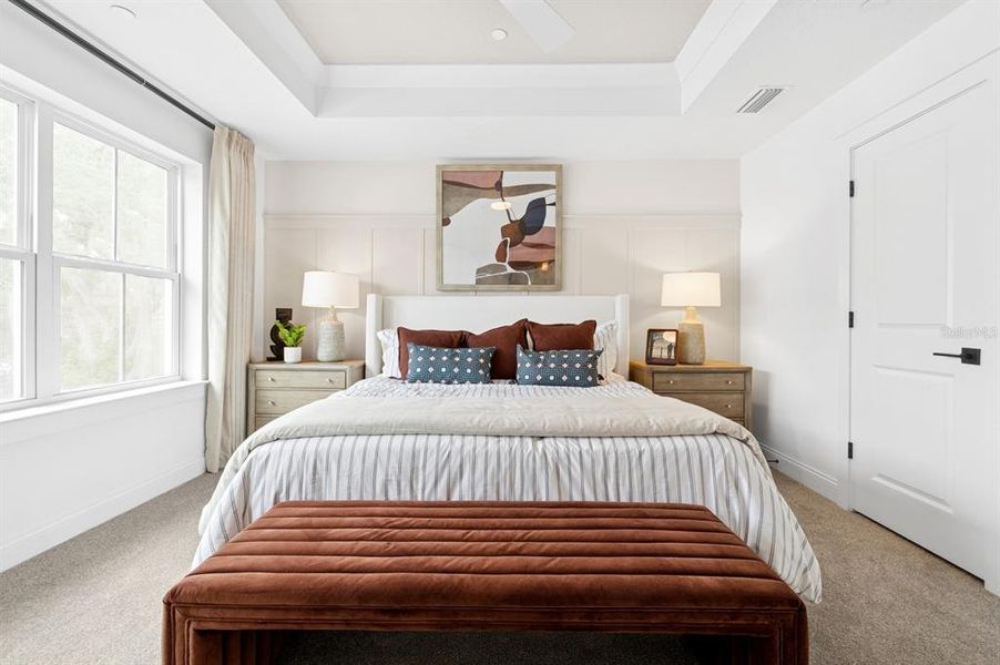 Furnished interior view inside a new home in Vdara, Orlando (Image 23).