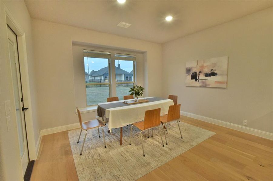 Furnished interior view inside a new home in Abe's Landing, Granbury (Image 13).