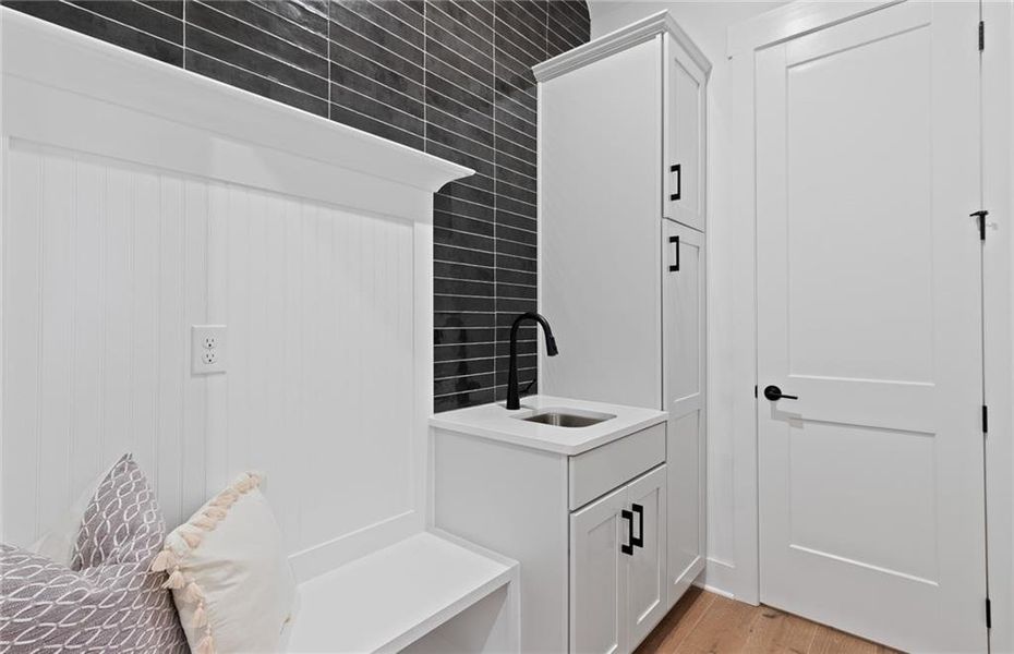 Furnished interior view inside a new home in Sterling Pointe, Cumming (Image 23). Furnished interior view inside a new home in Sterling Pointe, Cumming (Image 23).