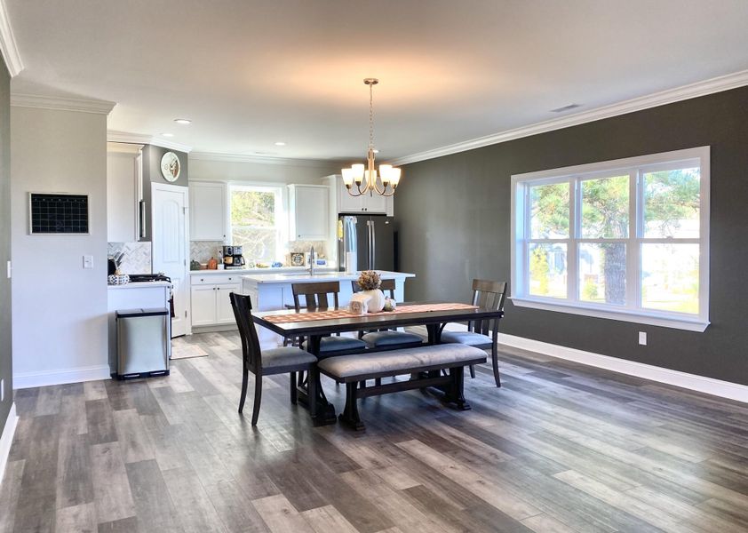Furnished interior view inside a new home in , Georgetown (Image 5).