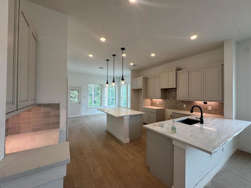 Furnished interior view inside a new home in , Conroe (Image 11).