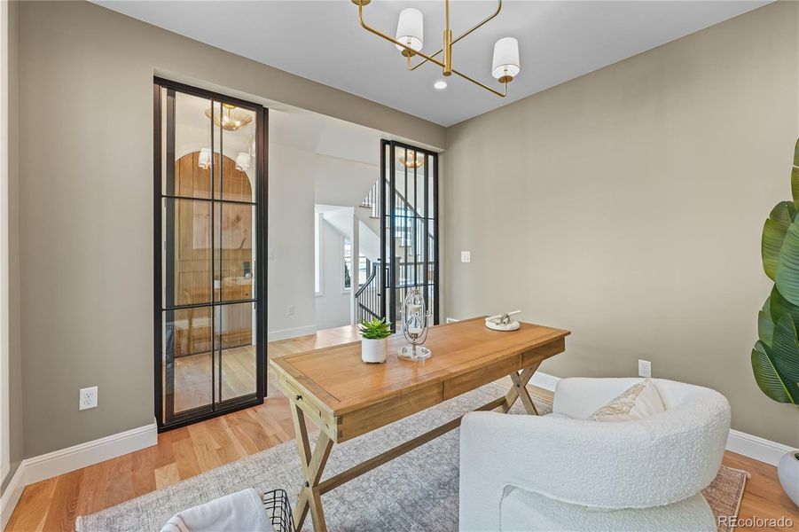 Furnished interior view inside a new home in , Denver (Image 14).