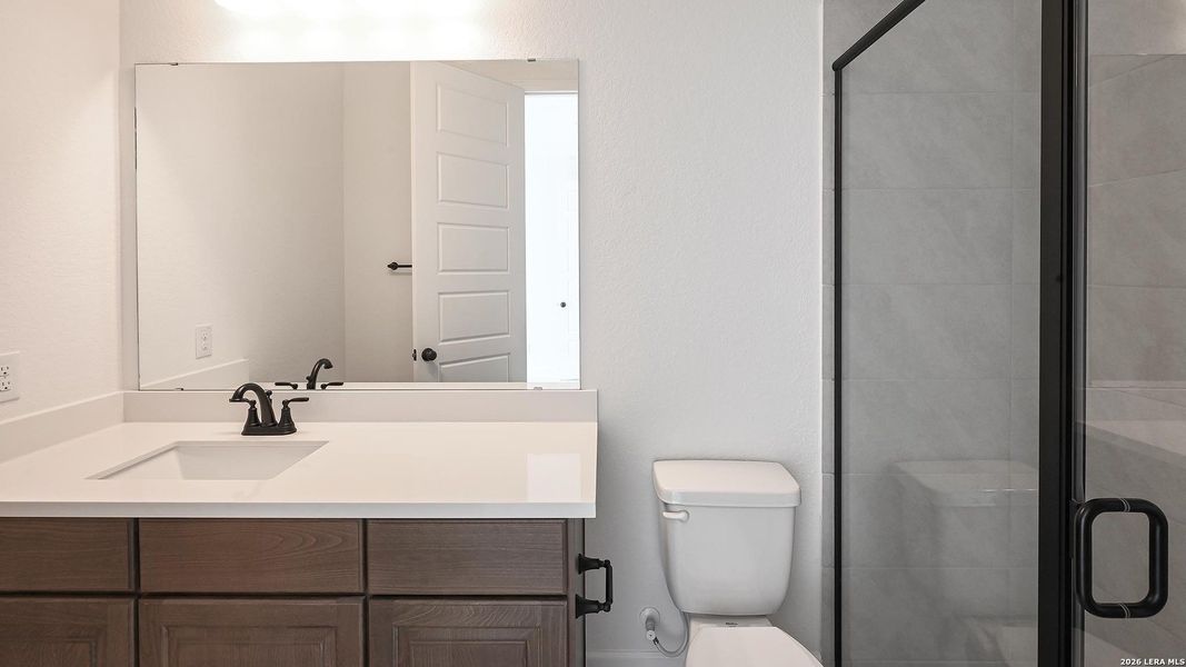 Furnished interior view inside a new home in Johnson Ranch, Bulverde (Image 10).