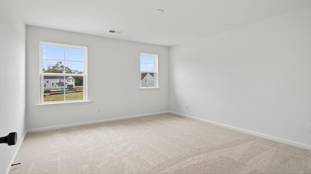 Spacious, unfurnished interior of a new home in Creekside at Andrews, Summerville (Image 25). Spacious, unfurnished interior of a new home in Creekside at Andrews, Summerville (Image 25).