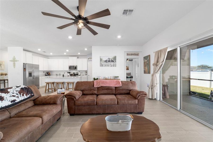 Furnished interior view inside a new home in Millwood, Ocala (Image 15).