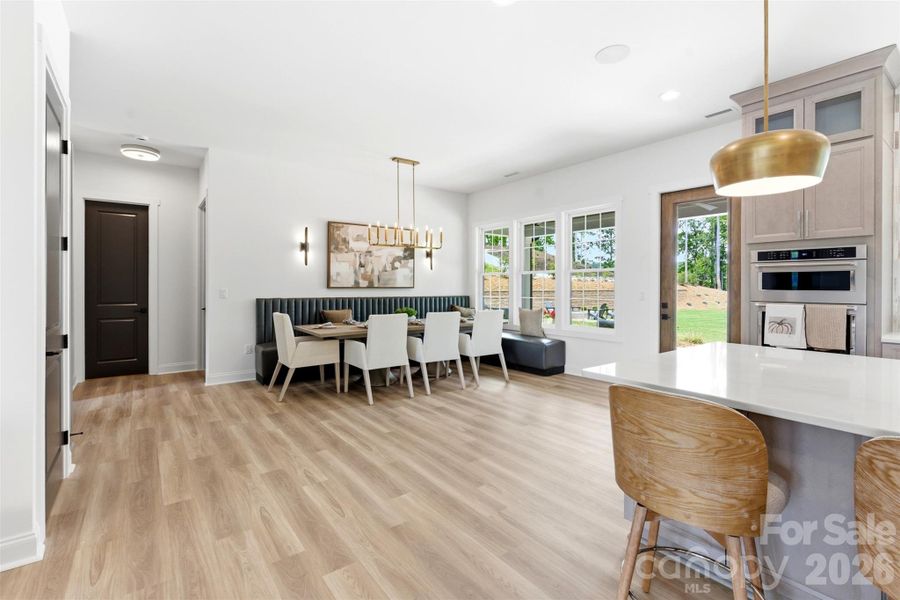 Furnished interior view inside a new home in , Granite Falls (Image 35).