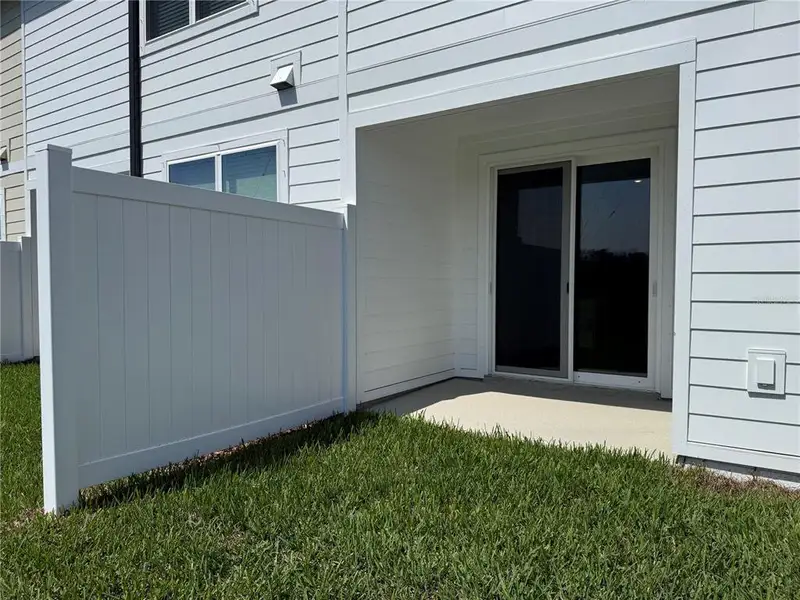 Exterior details and patio area of a home in , Tampa (Image 17).