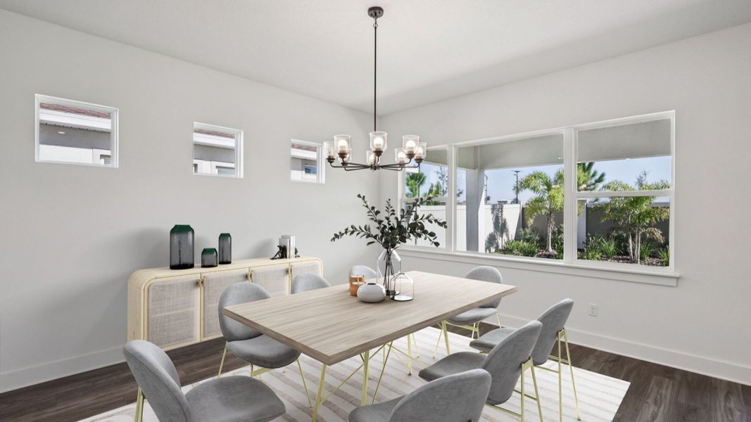 The Virtually Staged Dining Room The Virtually Staged Dining Room